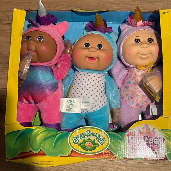 Cabbage Patch Kids Other - New in Box Cabbage Patch Kids Collectible Helpers Fantasy Friends #177 #192 #193